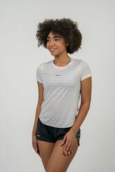 NEBBIA FIT Activewear T-shirt Airy with Reflective Logo S | Femei | Tricouri | Alb | 438-WHITE (438-WHITE)