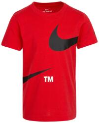 Nike boys split swoosh tm 104-110 cm | Copii | Tricouri | Roșu | 86I012-U10 (86I012-U10)