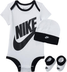 Nike nhn futura logo box set 6-12m | Copii | Body | Alb | MN0073-001 (MN0073-001)