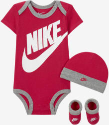 Nike nhn futura logo box set 0-6m | Copii | Body | Roz | LN0073-A4Y (LN0073-A4Y)
