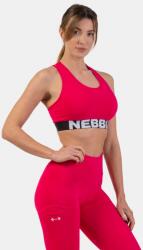 NEBBIA Cross Back Sports Bra FGLG S | Femei | Sutiene | Maro | 410-PINK (410-PINK)