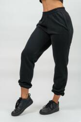 NEBBIA Oversized Joggers With Pockets GYM TIME L | Femei | Pantaloni de trening | Negru | 281-black (281-black)