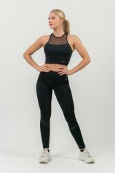 NEBBIA FIT Activewear High-Waist Leggings M | Femei | Colanți | Negru | 443-BLACK (443-BLACK)