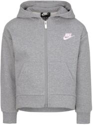 Nike club fleece high low fz hoodie 104-110 cm | Copii | Hanorace | Gri | 36I254-GEH (36I254-GEH)