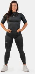 NEBBIA Iconic Mid-Waist Sweatpants FGLG XS | Femei | Colanți | Negru | 407-BLACK (407-BLACK)