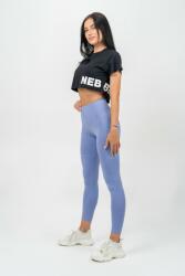 NEBBIA Oversized Crop Top POWERHOUSE S | Femei | Tricouri | Negru | 279-black (279-black)