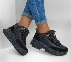 Skechers hi-ryze kewl ave 35, 5 | Femei | Teniși | Negru | 177240-BBK (177240-BBK)