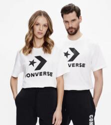 Converse go-to star chevron logo standard fit t-shirt l | Unisex | Tricouri | Alb | 10025458-A03 (10025458-A03)
