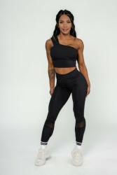 NEBBIA Women's High Support Sports Bra INTENSE Asymmetric XS | Femei | Sutiene | Negru | 841-Black (841-Black)