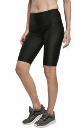 Urban Classics Ladies High Waist Shiny Rib Cycle Shorts XL | Femei | Pantaloni scurți | Negru | TB4071-00007 (TB4071-00007)