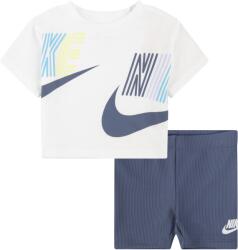 Nike lets roll boxy tee short set 86-92 cm | Copii | Treninguri, seturi de trening | Albastru | 16K861-U6B (16K861-U6B)