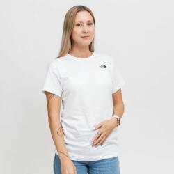 The North Face W S/S SIMPLE DOME TEE XS | Femei | Tricouri | Alb | NF0A4T1AFN4 (NF0A4T1AFN4)