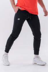 NEBBIA Slim sweatpants with side pockets Reset XL | Bărbați | Pantaloni de trening | Negru | 321-BLACK (321-BLACK)
