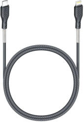 Forcell CB-01C USB-C-Lightning Carbon kábel fekete (5903396152306)
