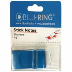 Bluering Jelölőcímke 25x45mm, 50lap, műanyag Bluering® kék (JELCMUA50LK) - best-toner