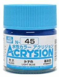 Mr. Hobby Acrysion Paint N-045 Light Blue (10ml)