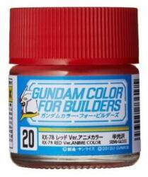 Mr Hobby Gundam Color Paint For Builders (10ml) RX-78 RED Ver. (UG-20)