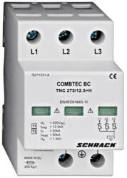 Schrack Combtec T1/T2 túlfeszültséglevezető 275/12 5kA TN-C Schrack IS211230-A (IS211230-A)