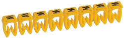 Legrand Vezeték- és sorkapocsjelölő (W) 0, 5-1, 5mm2 füzet műanyag sárga bepattintó CAB3 Legrand 038322 (038322)