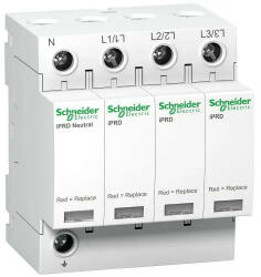 Schneider Túlfeszültség-levezető dugaszolható T2 TN-S TT 350V/AC 65kA 8M Acti9 iQuick PRD Schneider A9L65601 (A9L65601)