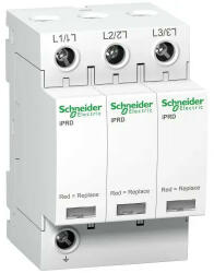 Schneider Túlfeszültség-levezető dugaszolható T2 TNC 400V/AC 20kA 8M Acti9 iQuick PRD Schneider A9L20300 (A9L20300)