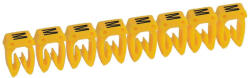 Legrand Vezeték- és sorkapocsjelölő (M) 0, 5-1, 5mm2 füzet műanyag sárga bepattintó CAB3 Legrand 038312 (038312)