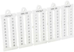Legrand Sorkapocsjelölő 1-50 vízszintes fehér 5mm-modultáv Viking3 Legrand 039509 (039509)