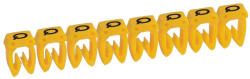 Legrand Vezeték- és sorkapocsjelölő (Q) 0, 5-1, 5mm2 füzet műanyag sárga bepattintó CAB3 Legrand 038316 (038316)