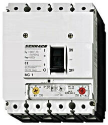 Schrack Megszakító MC1 A tip. kioldó 4 pólusú 50kA 40A Schrack MC140241 (MC140241)