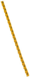 Legrand Kábeljelölő (J) műanyag sárga bepattintó Duplix Legrand 038419 (038419)
