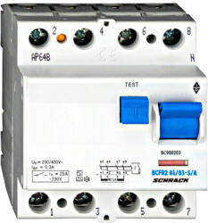 Schrack Hibaáramkapcsoló 300mA W2/150 áramváltóhoz A Schrack BC900203 (BC900203)