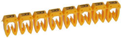 Legrand Vezeték- és sorkapocsjelölő (R) 1, 5-2, 5mm2 füzet műanyag sárga bepattintó CAB3 Legrand 038347 (038347)