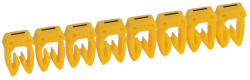 Legrand Vezeték- és sorkapocsjelölő (I) 1, 5-2, 5mm2 füzet műanyag sárga bepattintó CAB3 Legrand 038338 (038338)