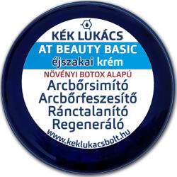 Kék-Lukács Kék Lukács PRÉMIUM Éjszakai Ránctalanító és Regeneráló krém (Arc) At Beauty 50ml