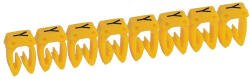 Legrand Vezeték- és sorkapocsjelölő (Y) 4-6mm2 füzet műanyag sárga bepattintó CAB3 Legrand 038384 (038384)