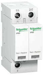 Schneider Túlfeszültség-levezető dugaszolható T2 TNC 350V/AC 65kA 4M Acti9 iQuick PRD Schneider A9L65201 (A9L65201)