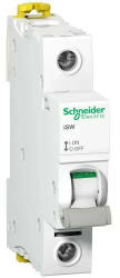 Schneider Electric Sorolható szakaszoló Be-Ki kapcsoló 1z 1P 125A 240V AC 1M Acti9 iSW Schneider A9S65192 (A9S65192)