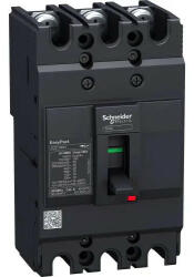 Schneider Kompakt megszakító energiaelosztás 3P3D fix 100A 0-100A-hő 30kA EasyPact EZC100H TMD Schneider EZC100H3100 (EZC100H3100)