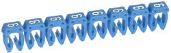 Legrand Vezeték- és sorkapocsjelölő (6) 4-6mm2 füzet műanyag kék bepattintó CAB3 Legrand 038236 (038236)