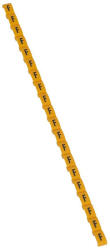 Legrand Kábeljelölő (F) műanyag sárga bepattintó Duplix Legrand 038415 (038415)