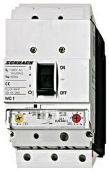 Schrack Megszakító MC1 A tip kioldó 3p. 50kA 80A+dugaszolóbetét Schrack MC180231S (MC180231S)