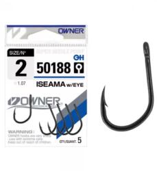 Owner Hooks Iseama with Eye horog, 12, 10 db (O50188-12)
