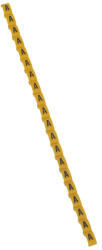 Legrand Kábeljelölő (A) műanyag sárga bepattintó Duplix Legrand 038410 (038410)