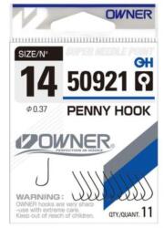 Owner Hooks Penny Hook horog, 16, 11 db (O50921-16)