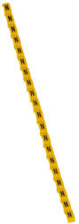 Legrand Kábeljelölő (N) műanyag sárga bepattintó Duplix Legrand 038423 (038423)