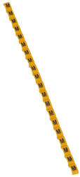 Legrand Kábeljelölő (M) műanyag sárga bepattintó Duplix Legrand 038422 (038422)