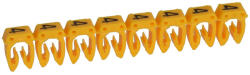 Legrand Vezeték- és sorkapocsjelölő (4) 1, 5-2, 5mm2 füzet műanyag sárga bepattintó CAB3 Legrand 038224 (038224)