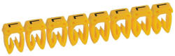 Legrand Vezeték- és sorkapocsjelölő (L) 4-6mm2 füzet műanyag sárga bepattintó CAB3 Legrand 038371 (038371)