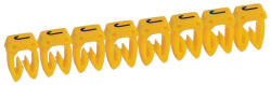 Legrand Vezeték- és sorkapocsjelölő (J) 1, 5-2, 5mm2 füzet műanyag sárga bepattintó CAB3 Legrand 038339 (038339)