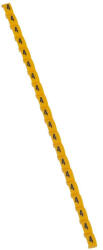 Legrand Kábeljelölő (4) műanyag sárga bepattintó Duplix Legrand 038404 (038404)